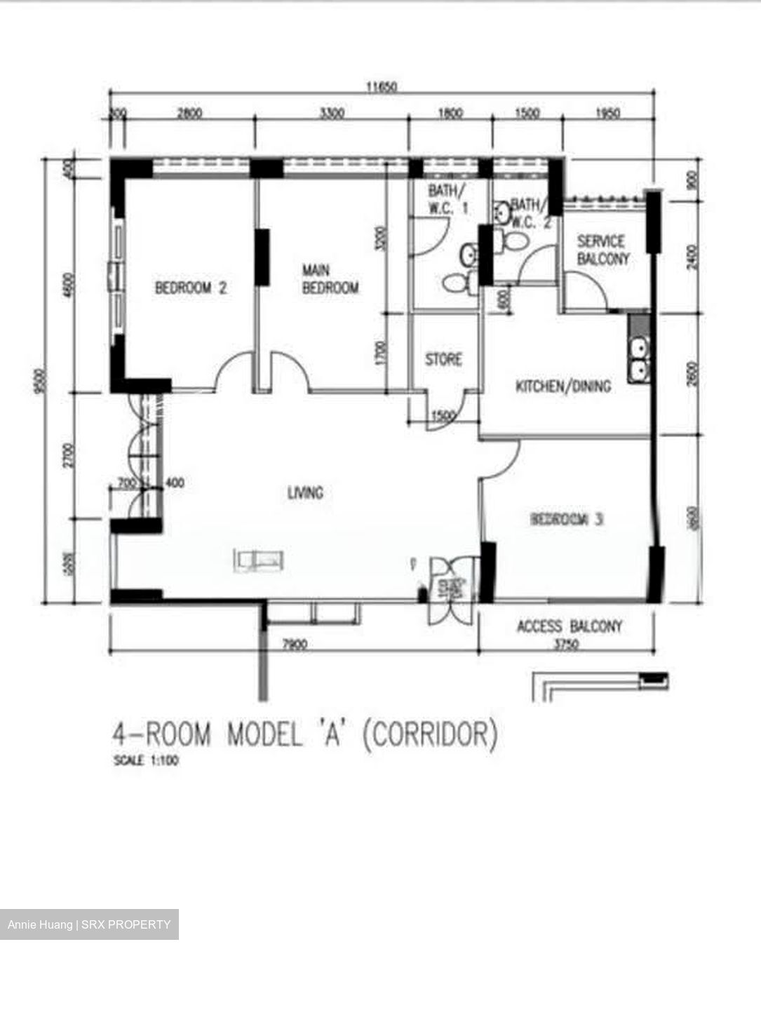 Blk 768 Pasir Ris Street 71 (Pasir Ris), HDB 4 Rooms #606883021